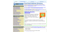 Desktop Screenshot of emailaddresses.com